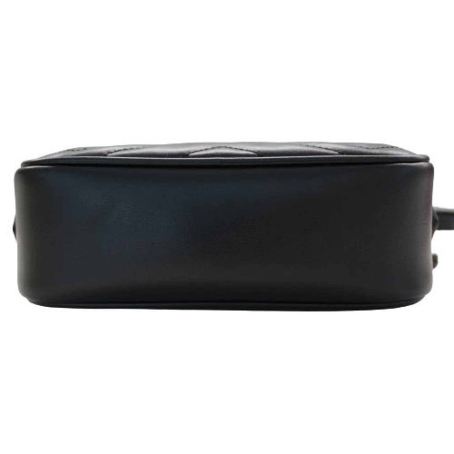 Luxury Gucci Bag Women's GG Marmont Shoulder Leather Black 634936 Quilting