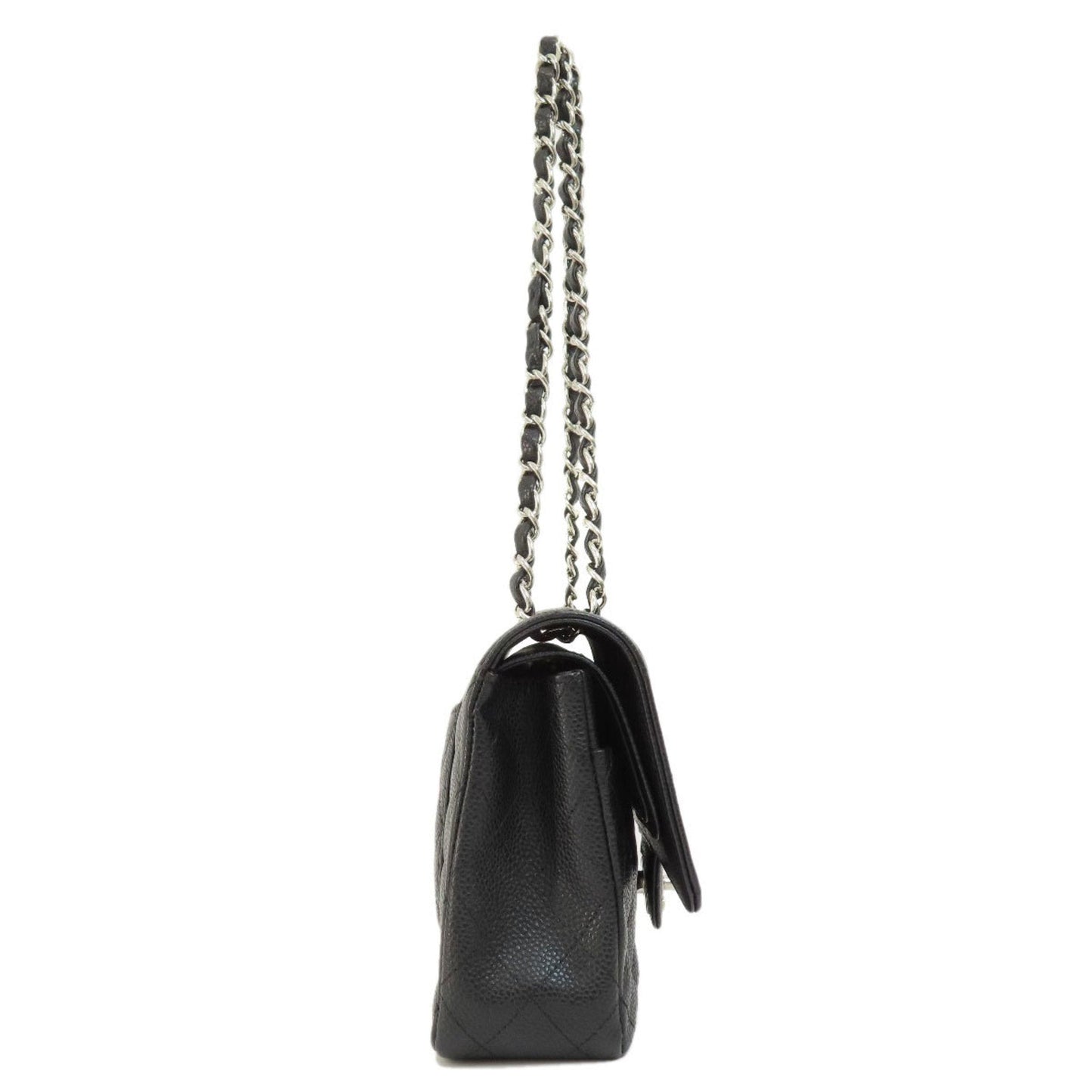 Luxury Chanel Chain Shoulder Matelasse Bag Caviar Skin Women's