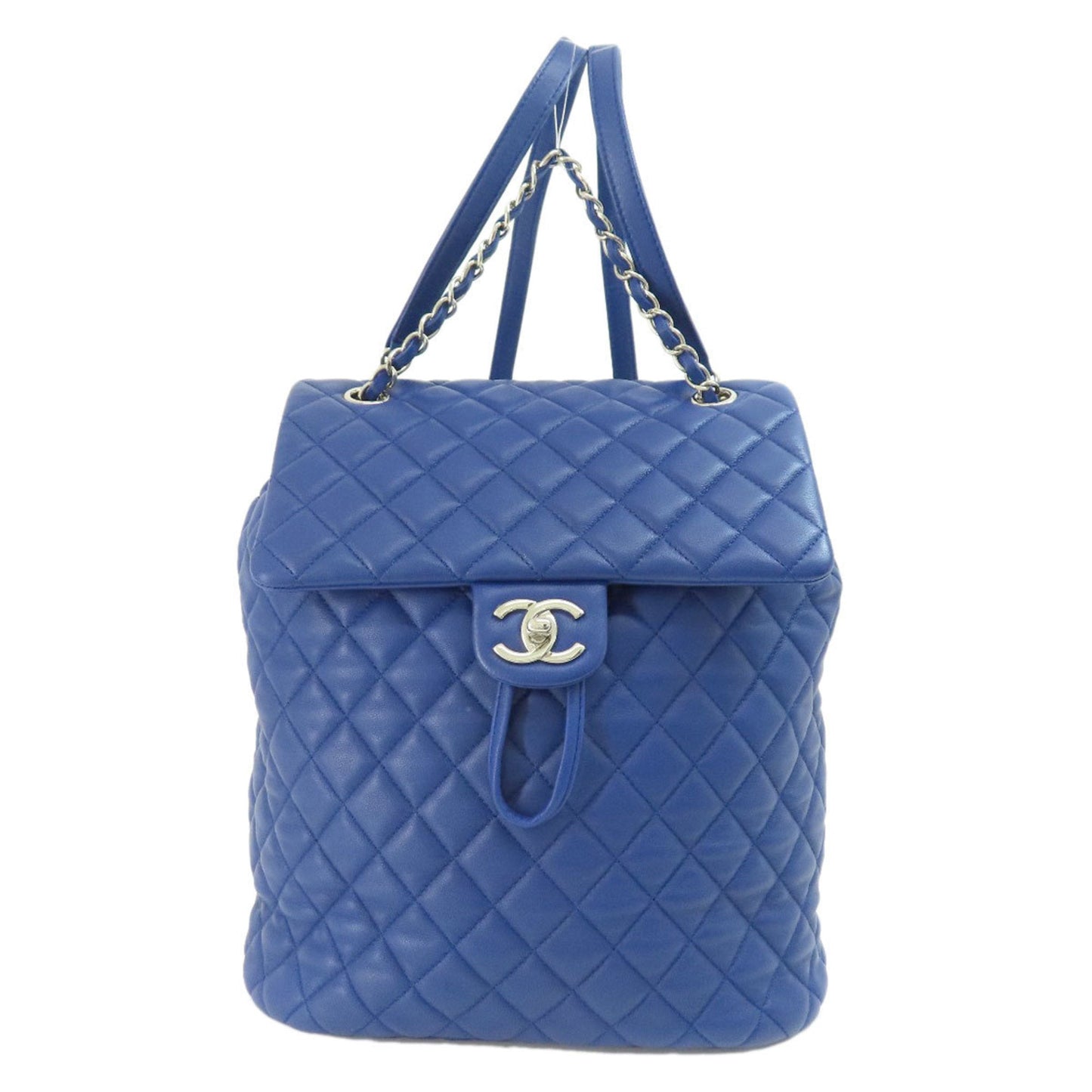 Luxury Chanel Matelasse Coco Mark Backpack/Daypack Lambskin Women's