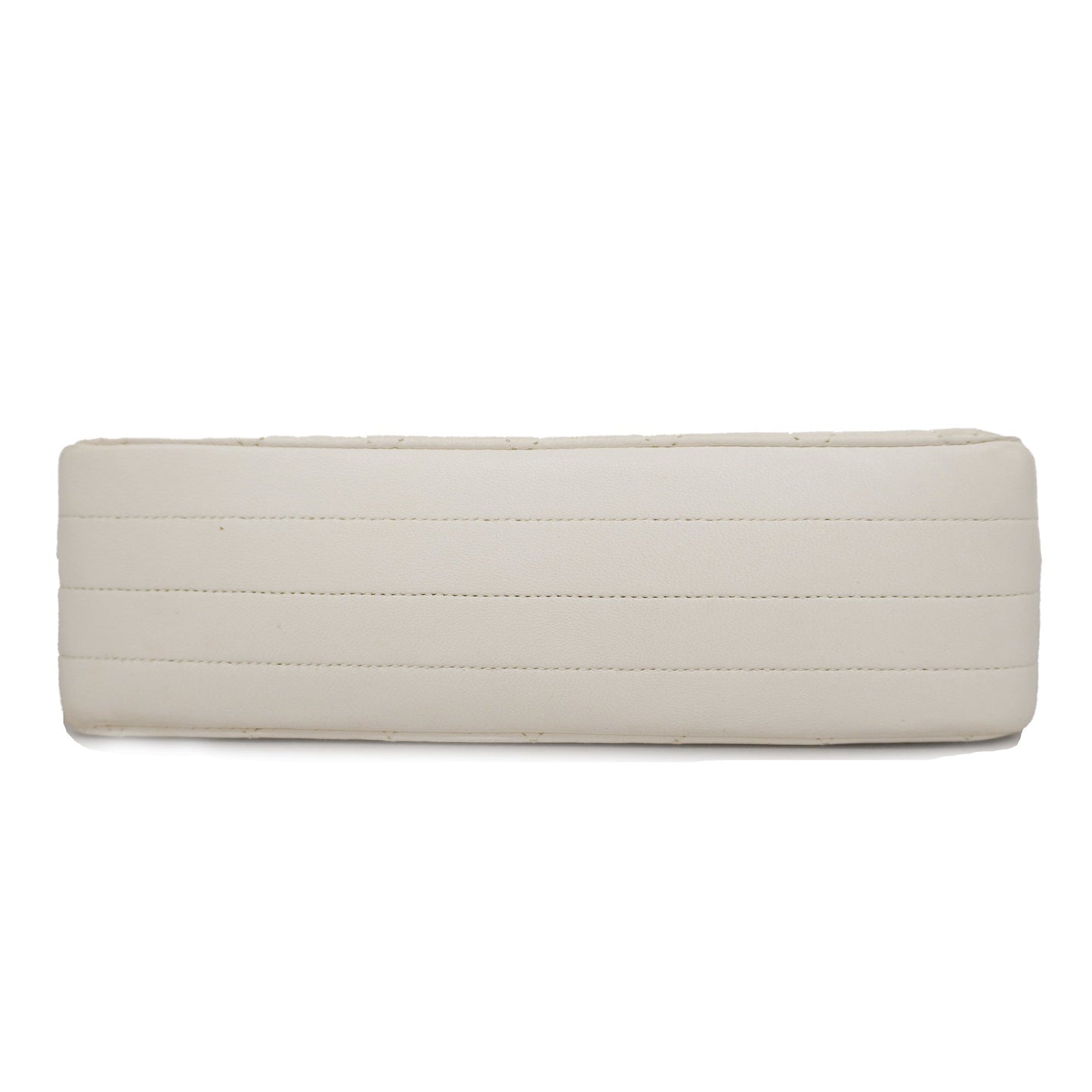 CHANEL  Matelasse Chain Shoulder Women's Leather Shoulder Bag White