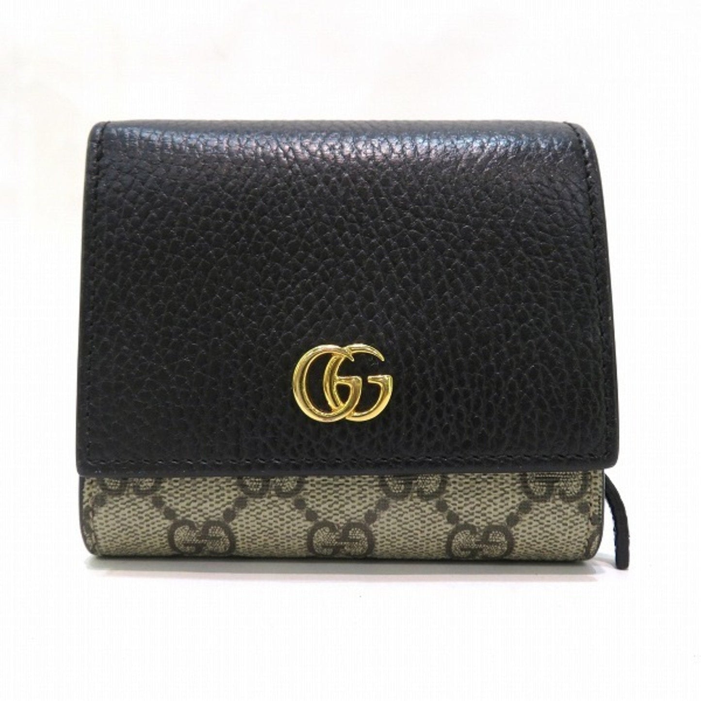 Luxury Gucci GG Marmont 598587 Bifold Wallet Ladies