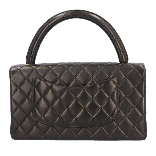 Luxury Chanel Bag Cocomark Matelasse Handbag Lambskin Black Women's