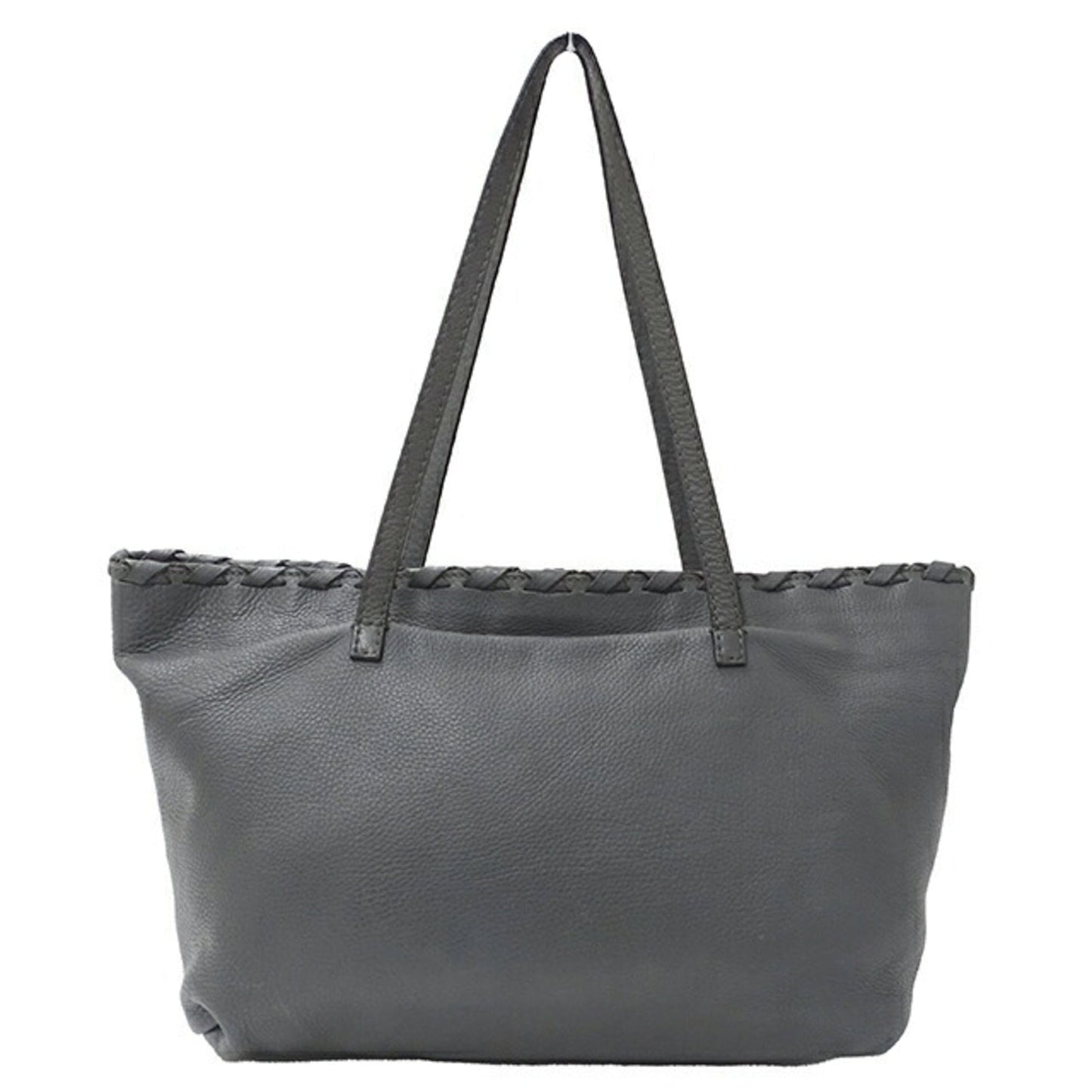 Luxury Gucci Trending 2025 Bag Ladies Bamboo Tote Leather Gray