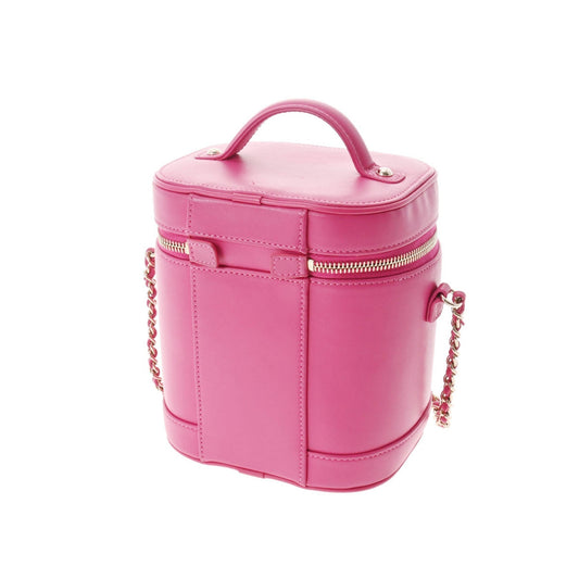 Luxury Chanel Vanity Chain Shoulder Pink AS0323 Ladies Lambskin Bag