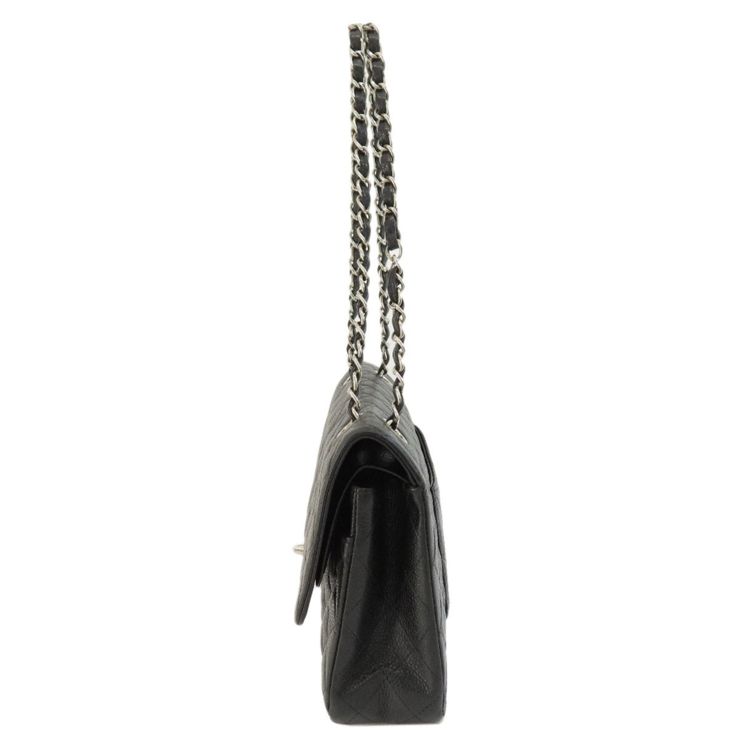 Luxury Chanel Chain Shoulder Matelasse Bag Caviar Skin Women's