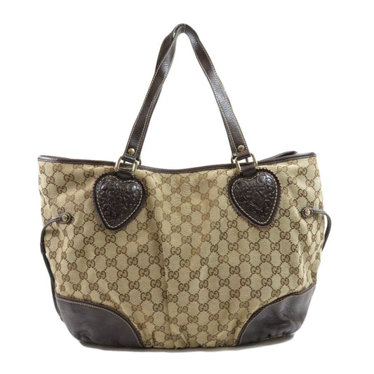 Luxury Gucci 211954 GG tote bag canvas ladies