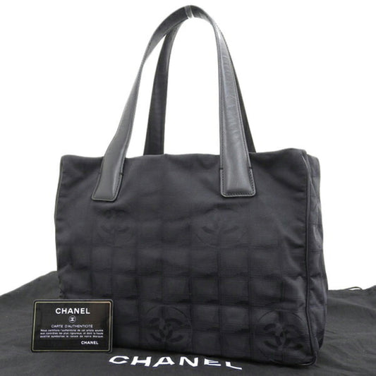 Luxury Chanel Nylon New Line PM Tote Bag Black Ladies
