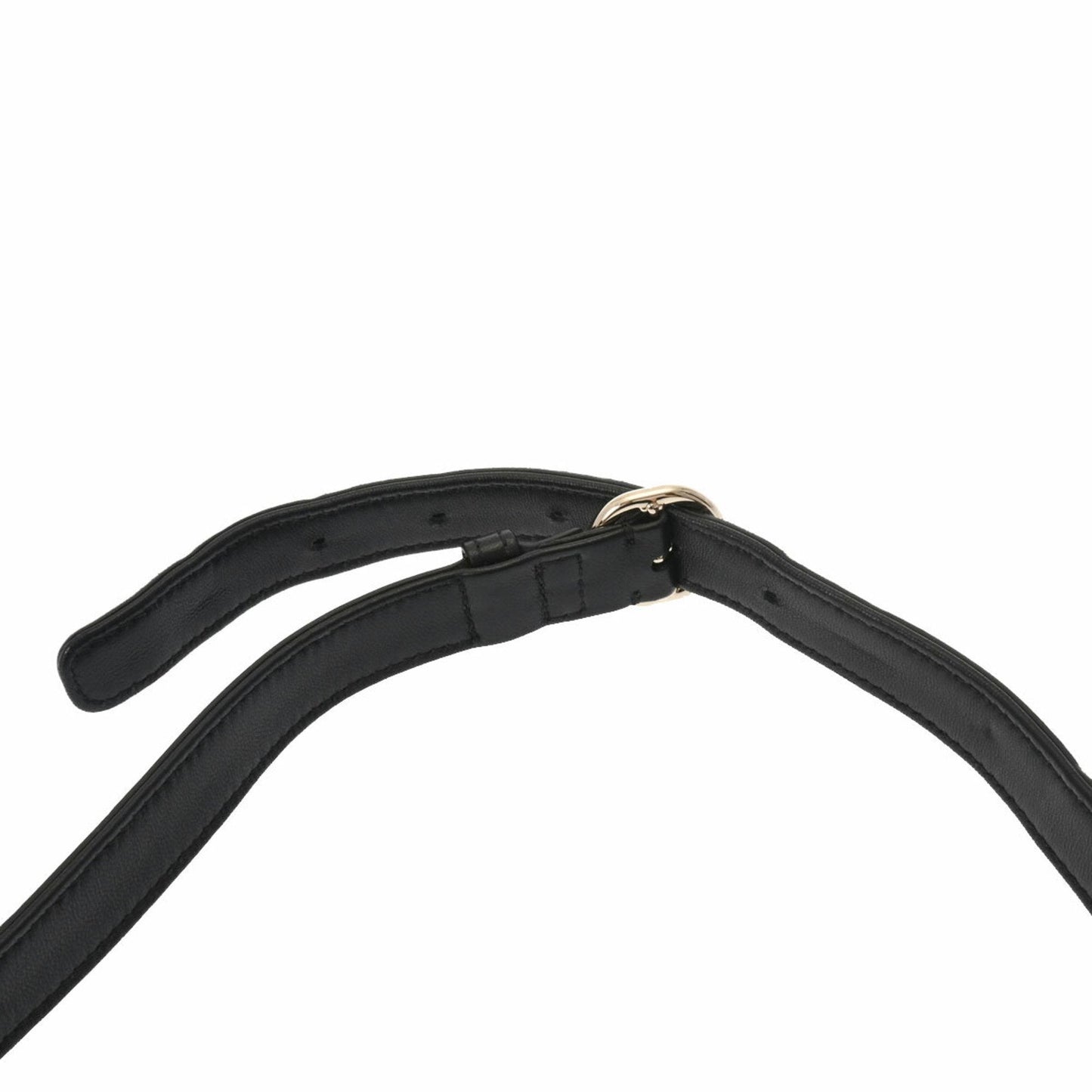 Luxury Chanel Cocomark Waist Bag Black Ladies Lambskin Body