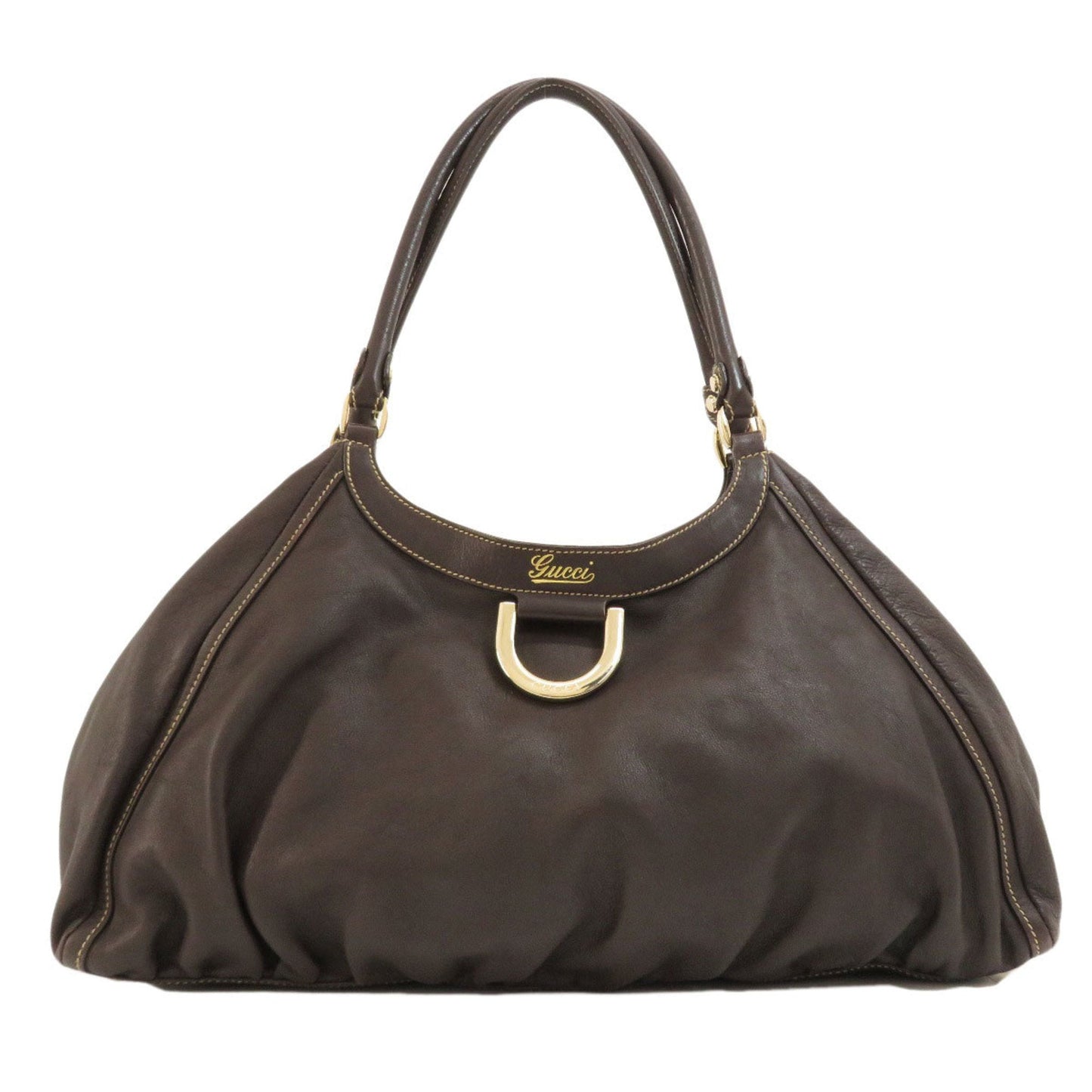 Luxury Gucci 189835 Abbey Tote Bag Leather Ladies