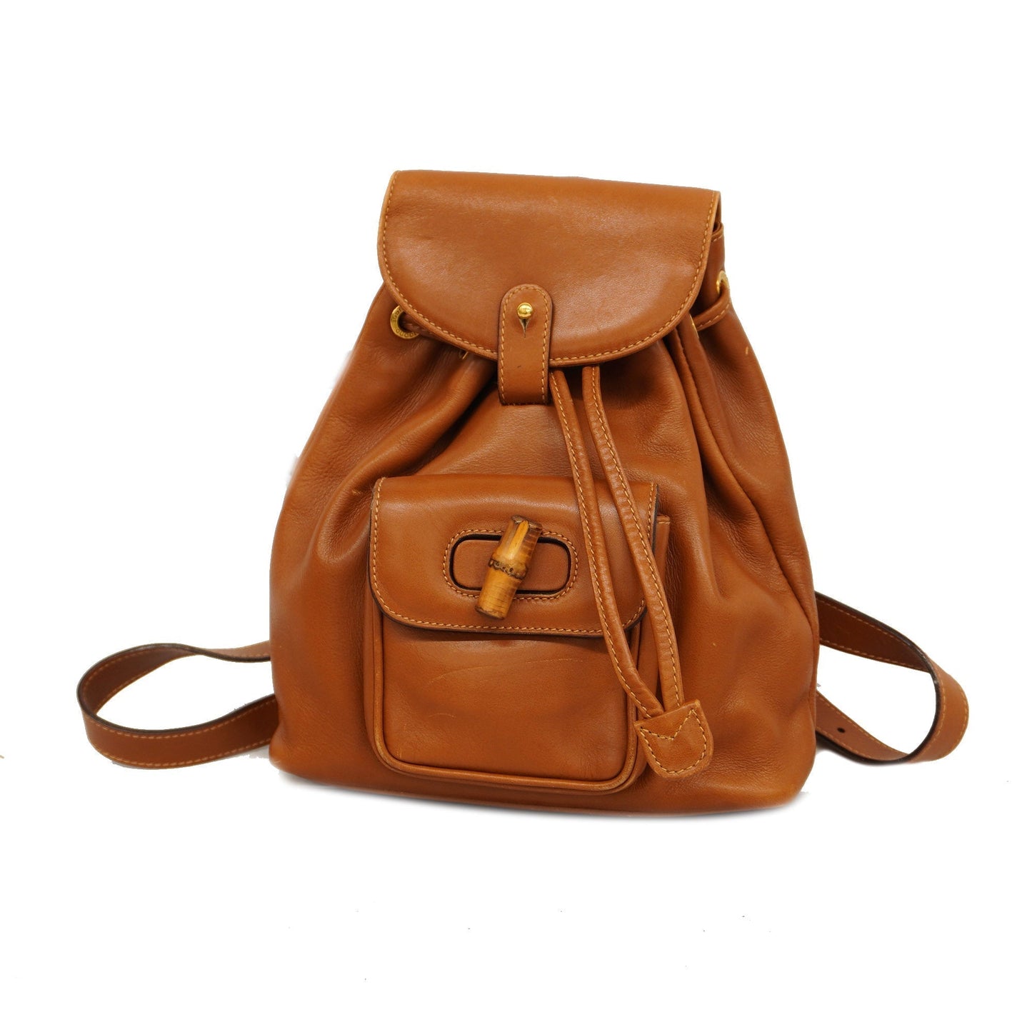 Luxury Gucci  Bamboo Rucksack 003 2058 0030 Undefined,Leather Backpack Brown