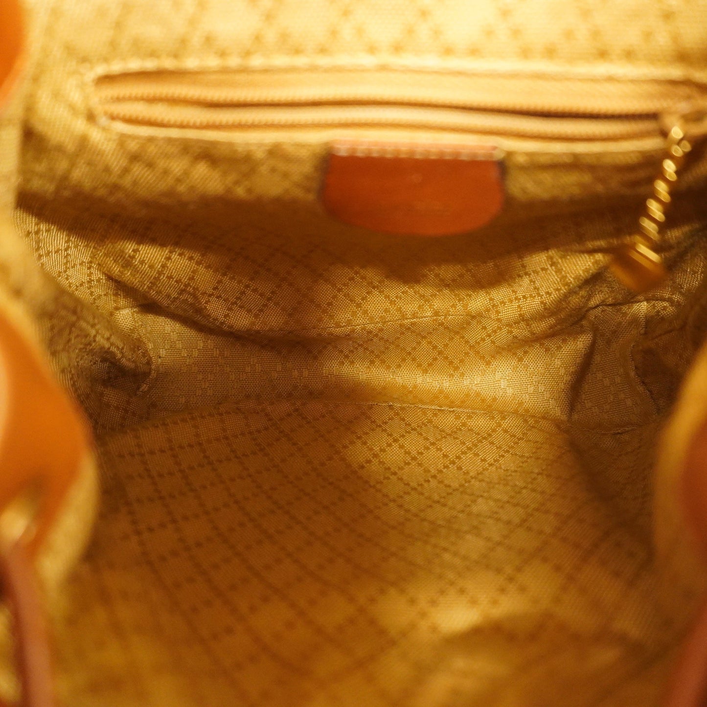 Luxury Gucci  Bamboo Rucksack 003 1705 0030 Women's Leather Backpack Brown