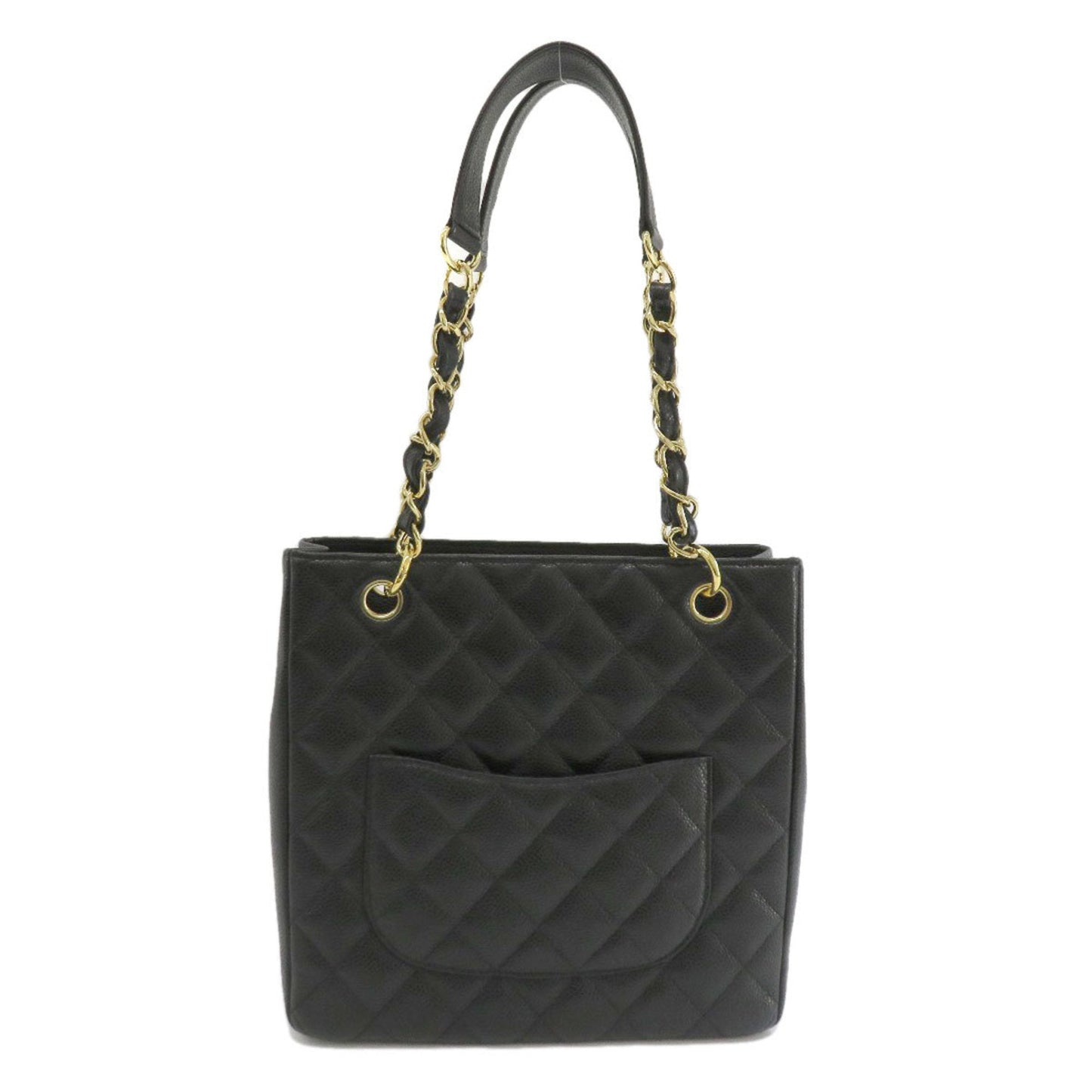 Luxury Chanel Matelasse Tote Bag Caviar Skin Women's