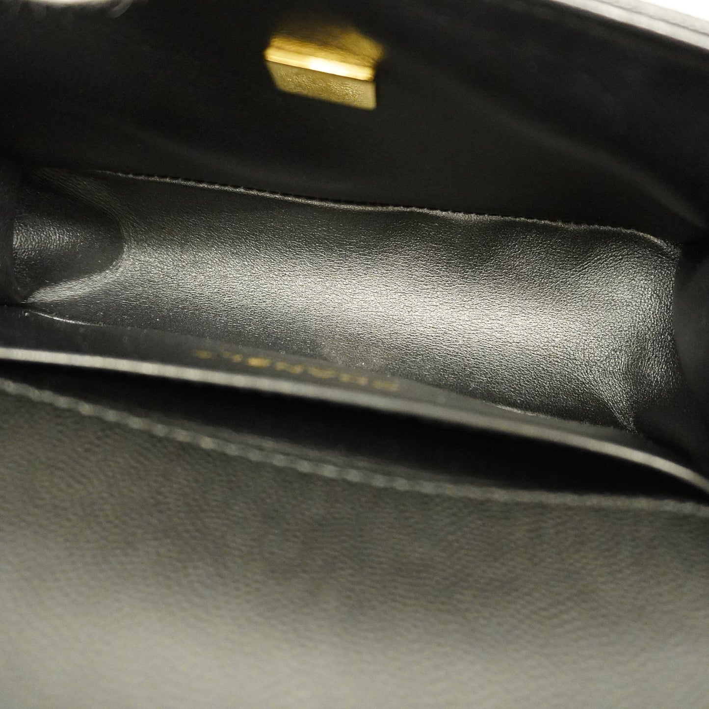 CHANELAuth  Boy  Chain Shoulder Bag Black