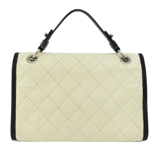 Luxury Chanel Matelasse Shoulder Bag Caviar Skin Women's