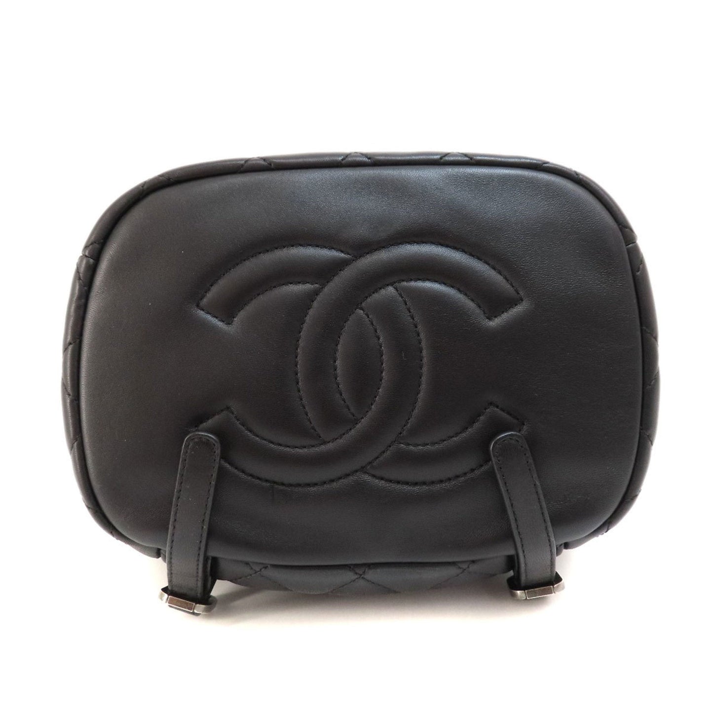 Luxury Chanel Matelasse Coco Mark Backpack/Daypack Lambskin Women's