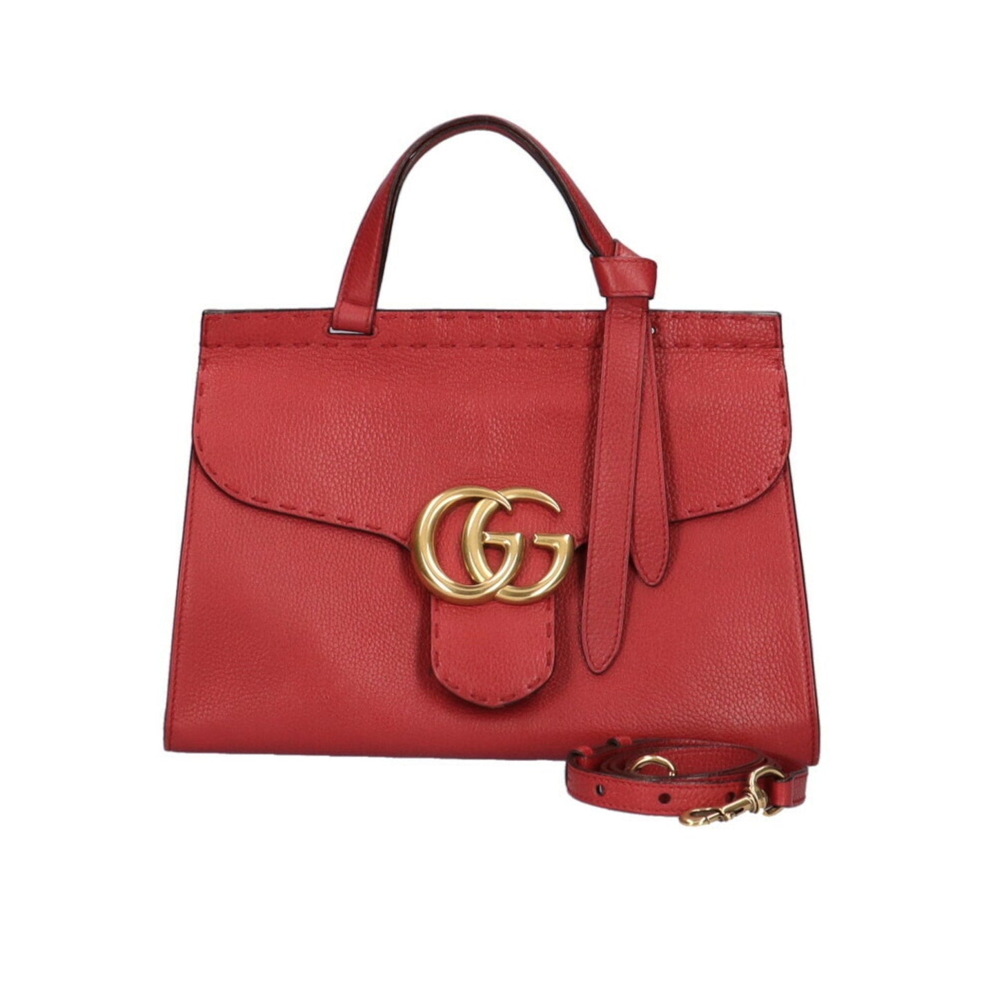 Luxury Gucci GG Marmont handbag leather ladies