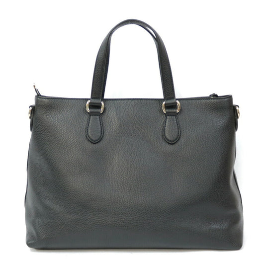 Luxury Gucci Shoulder Bag Bamboo Black Ladies