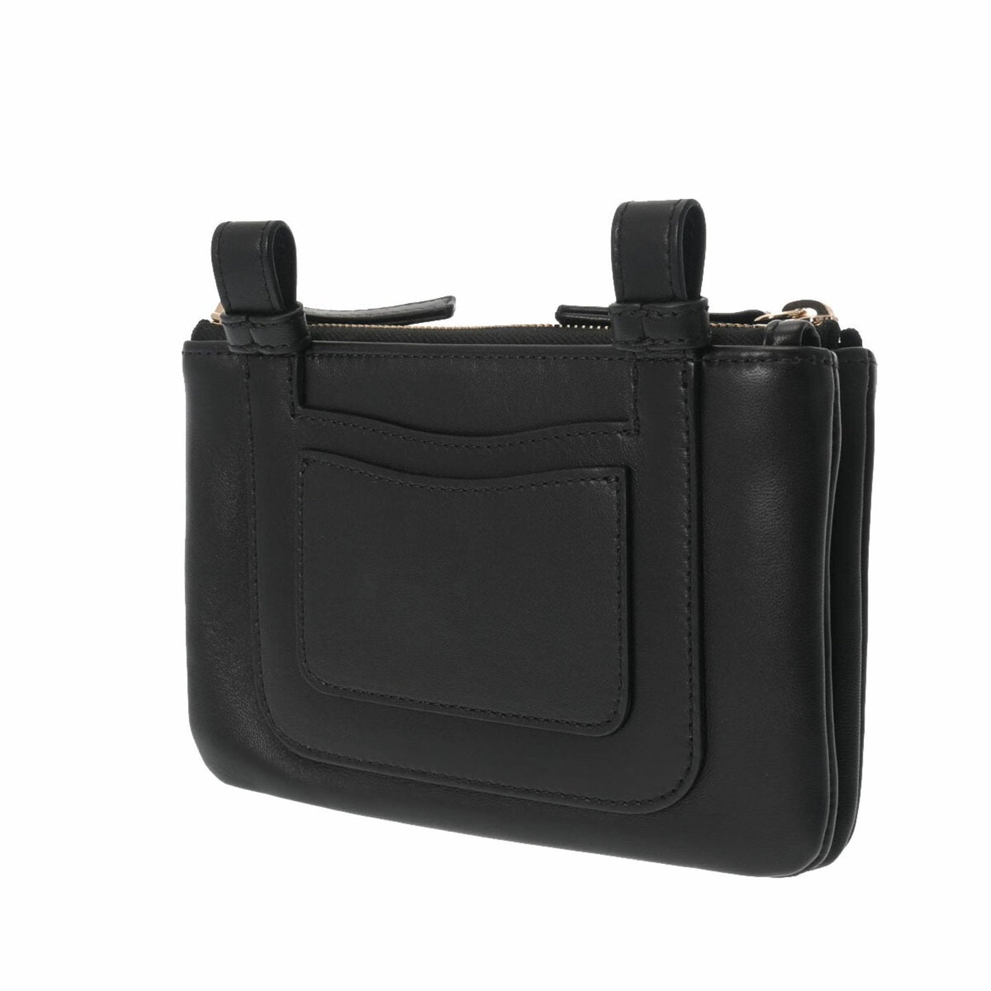 Luxury Chanel Cocomark Waist Bag Black Ladies Lambskin Body