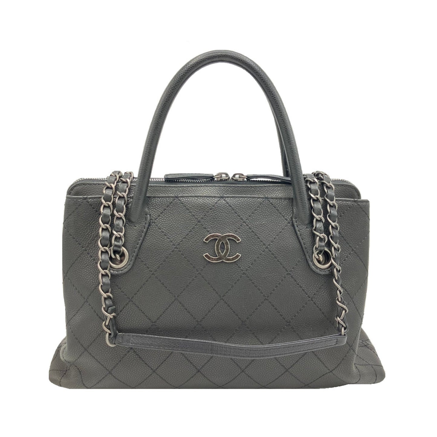 Luxury Chanel Wild Stitch Shoulder Bag Women's Men's Leather