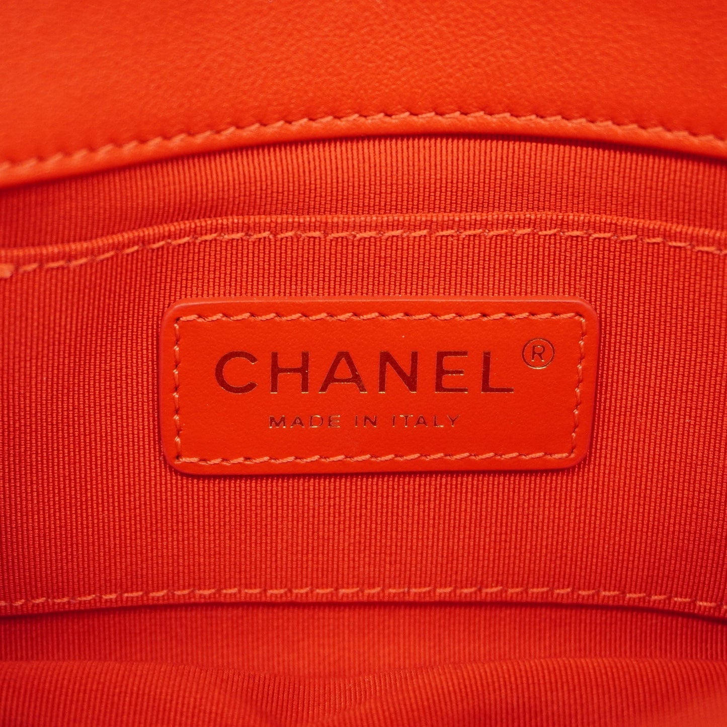 CHANEL  Matelasse Chain Shoulder Women's Leather Shoulder Bag Red Color