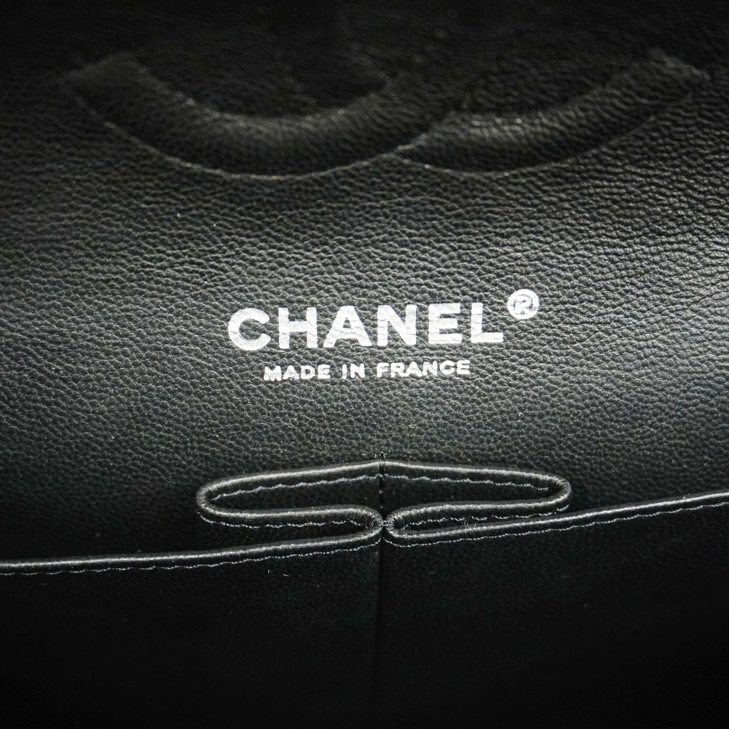 CHANEL  Matelasse W Flap W Chain Lambskin Women's Leather Shoulder Bag Black