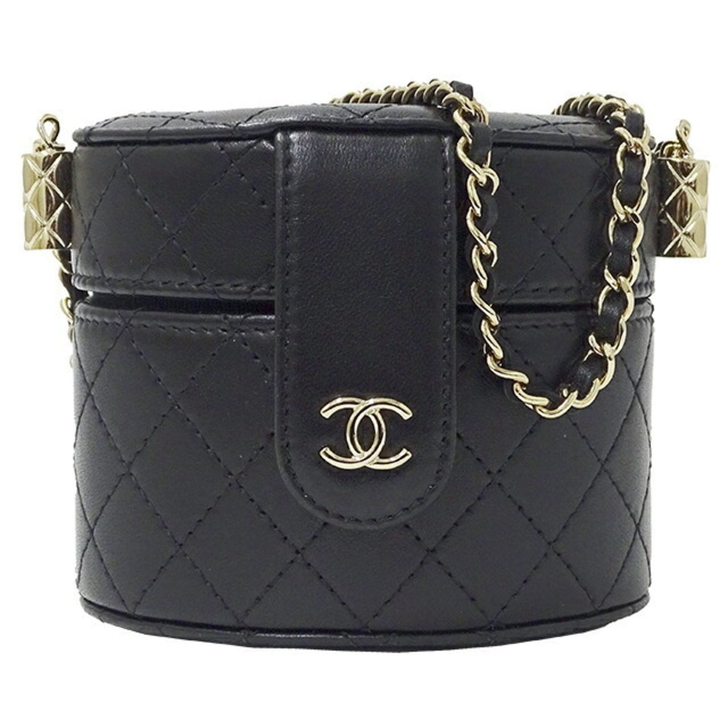 Luxury Chanel AP1616 / ― Women's Suede Shoulder Bag Black
