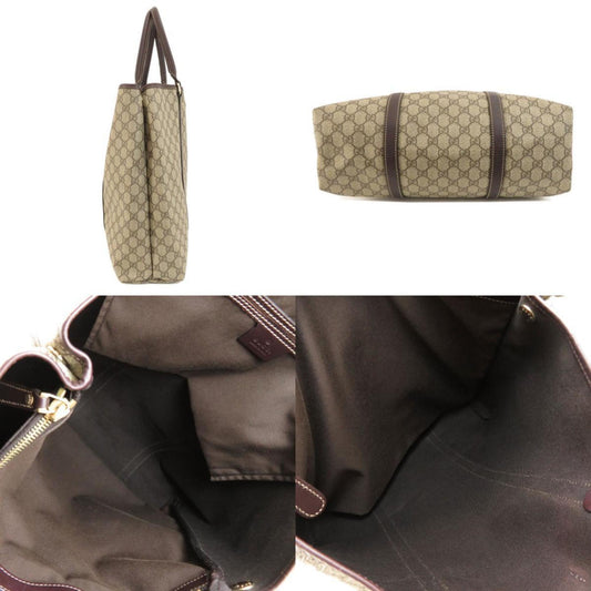 Luxury Gucci 223668 GG Tote Bag PVC Ladies