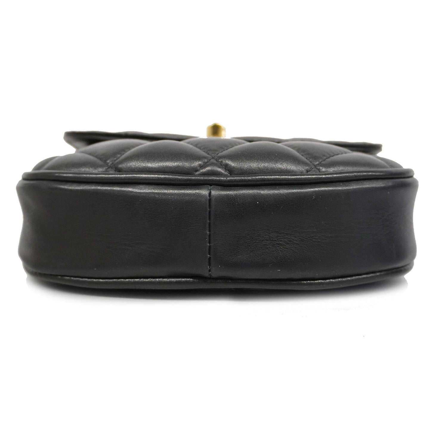 CHANEL[3bd5060]   handbag Matelasse lambskin black gold metal