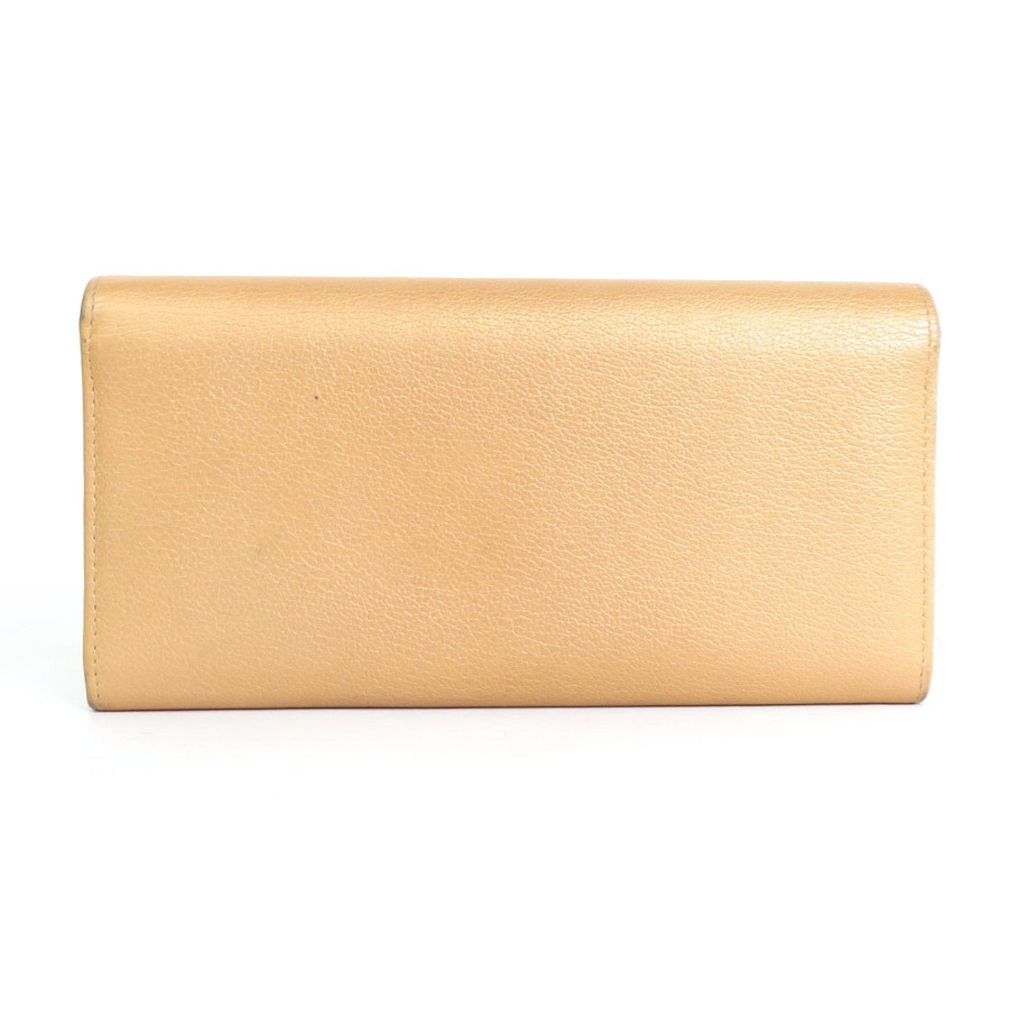 Luxury Chanel long wallet butterfly camellia leather gold ladies 55186f
