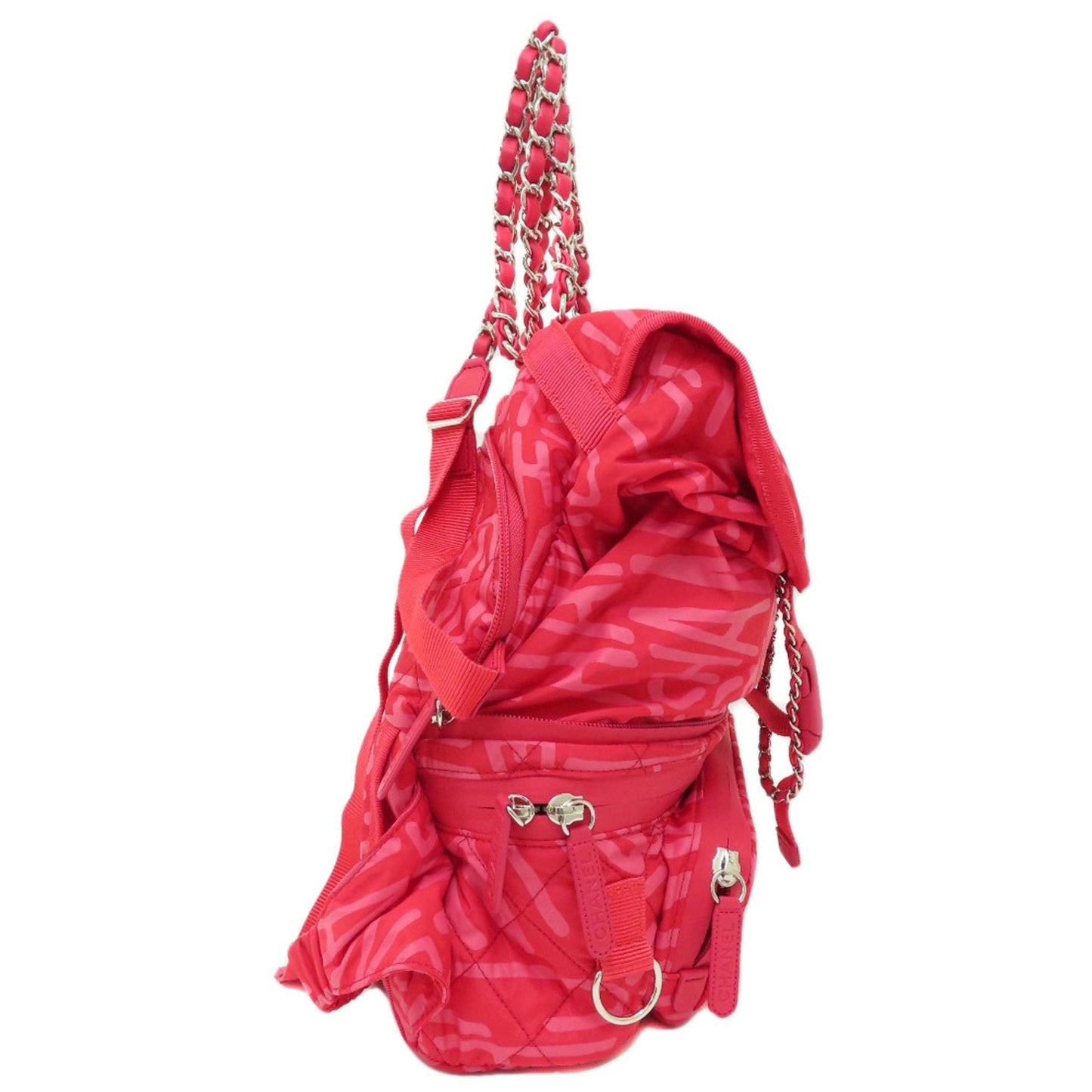 Luxury Chanel Cocomark Rucksack/Daypack Nylon Material Women's