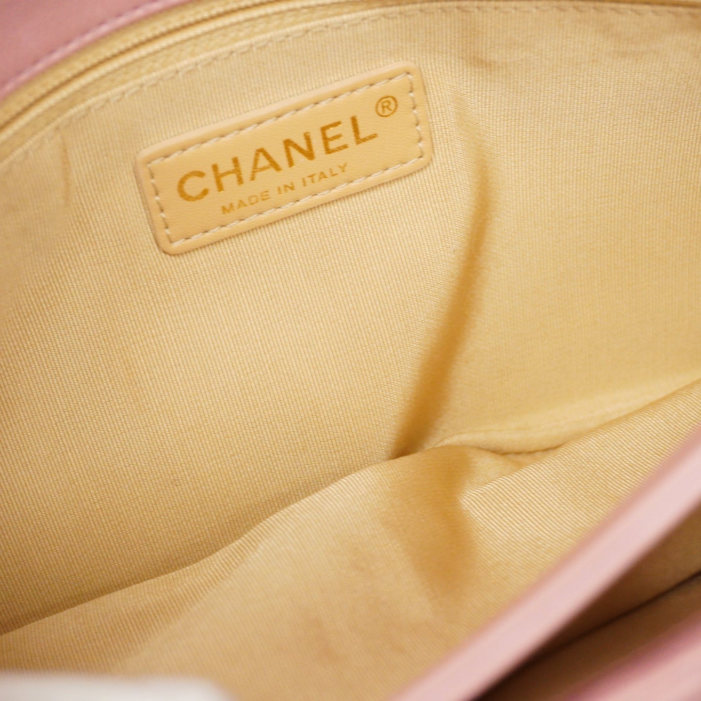 CHANELAuth  Matelasse W Flap W Chain Women's Leather Shoulder Bag Pink