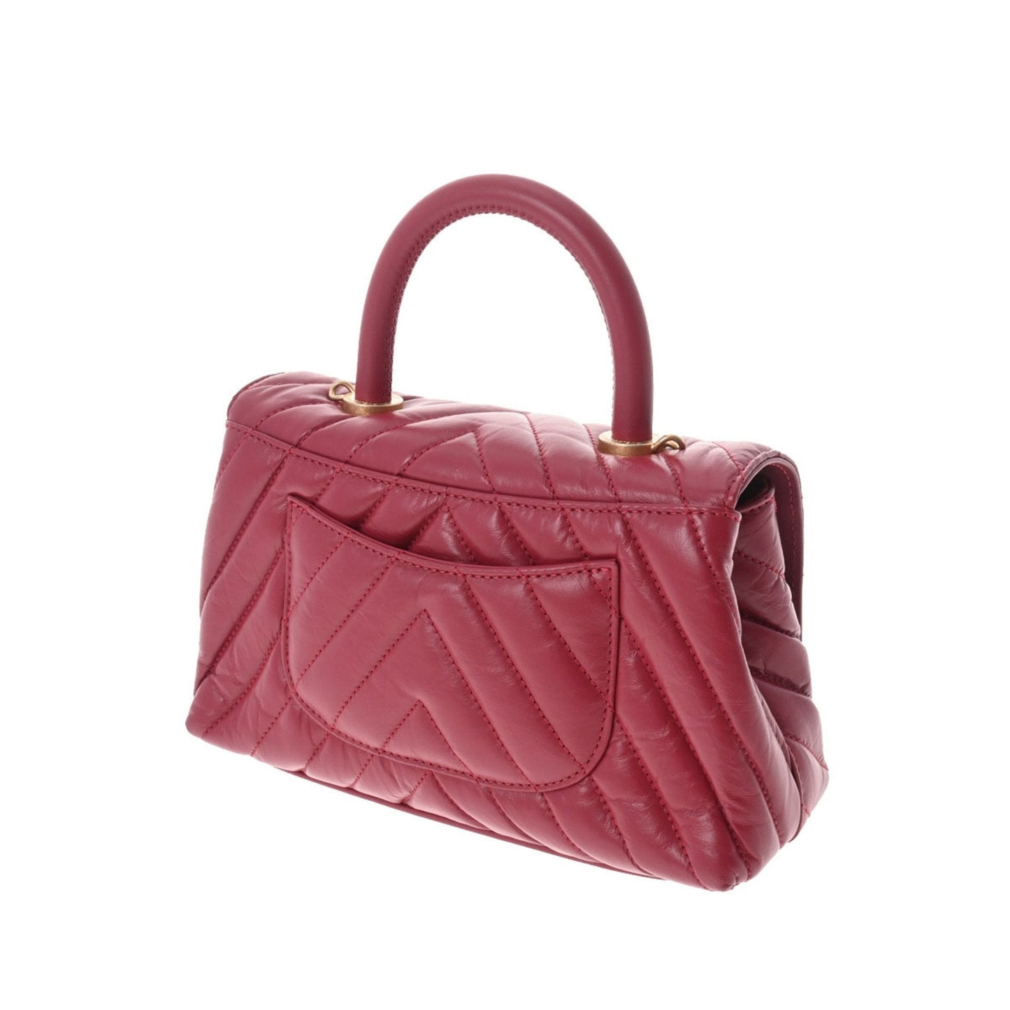Luxury Chanel V Stitch XS Bordeaux A92990 Ladies Calf Bag
