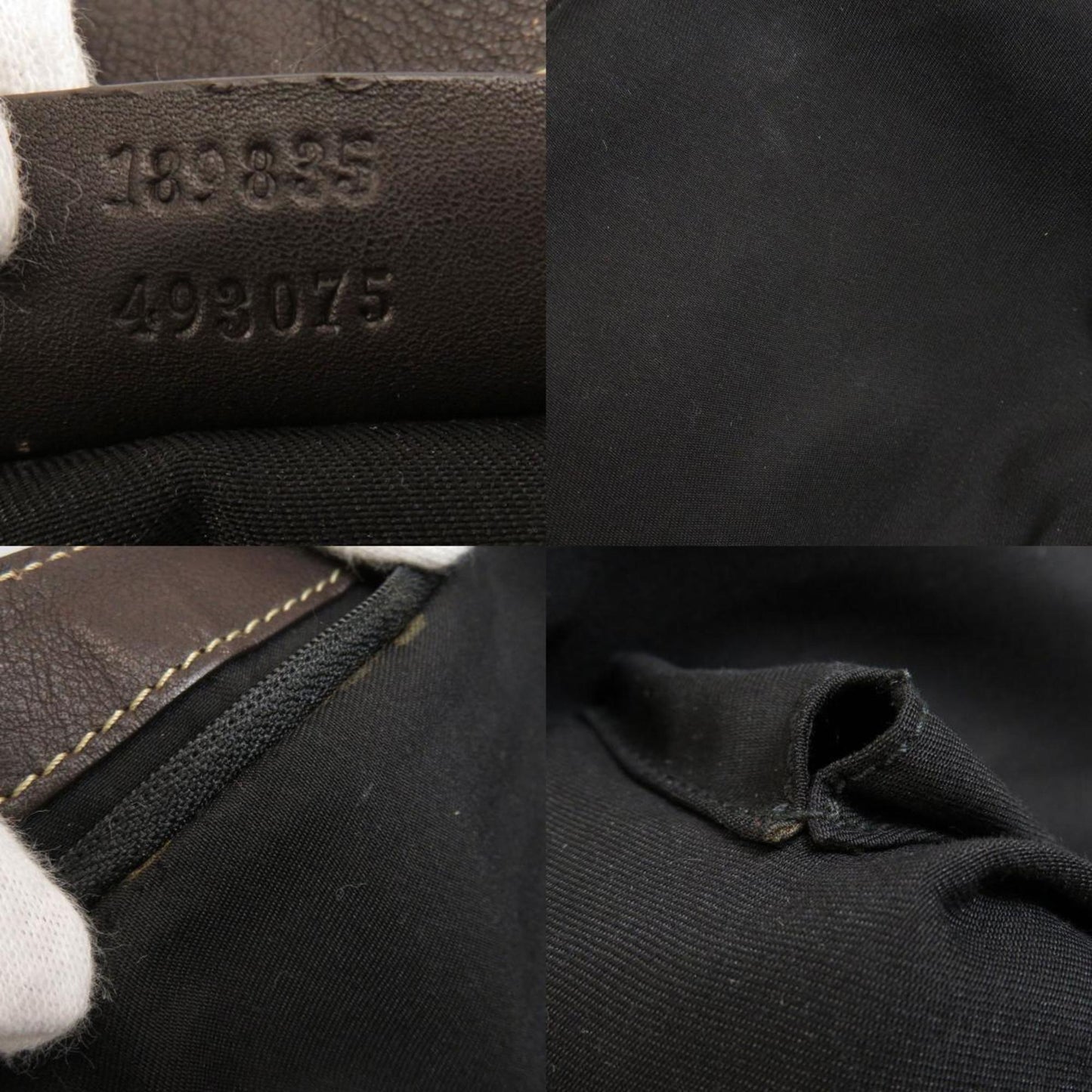 Luxury Gucci 189835 Abbey Tote Bag Leather Ladies