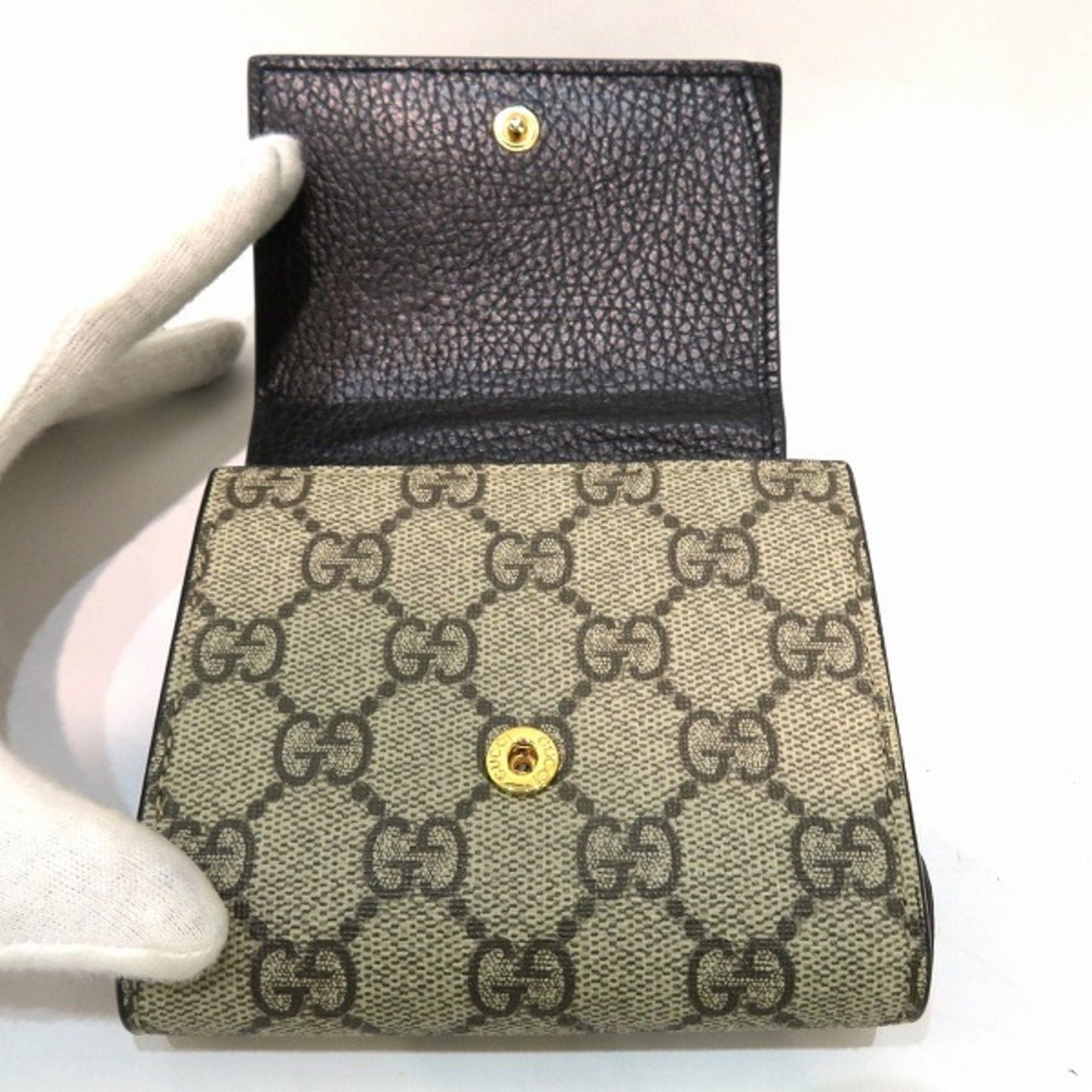 Luxury Gucci GG Marmont 598587 Bifold Wallet Ladies