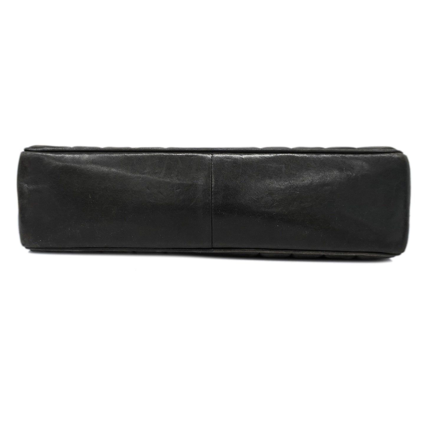 CHANEL  Mademoiselle W Chain Women's Leather Shoulder Bag Black