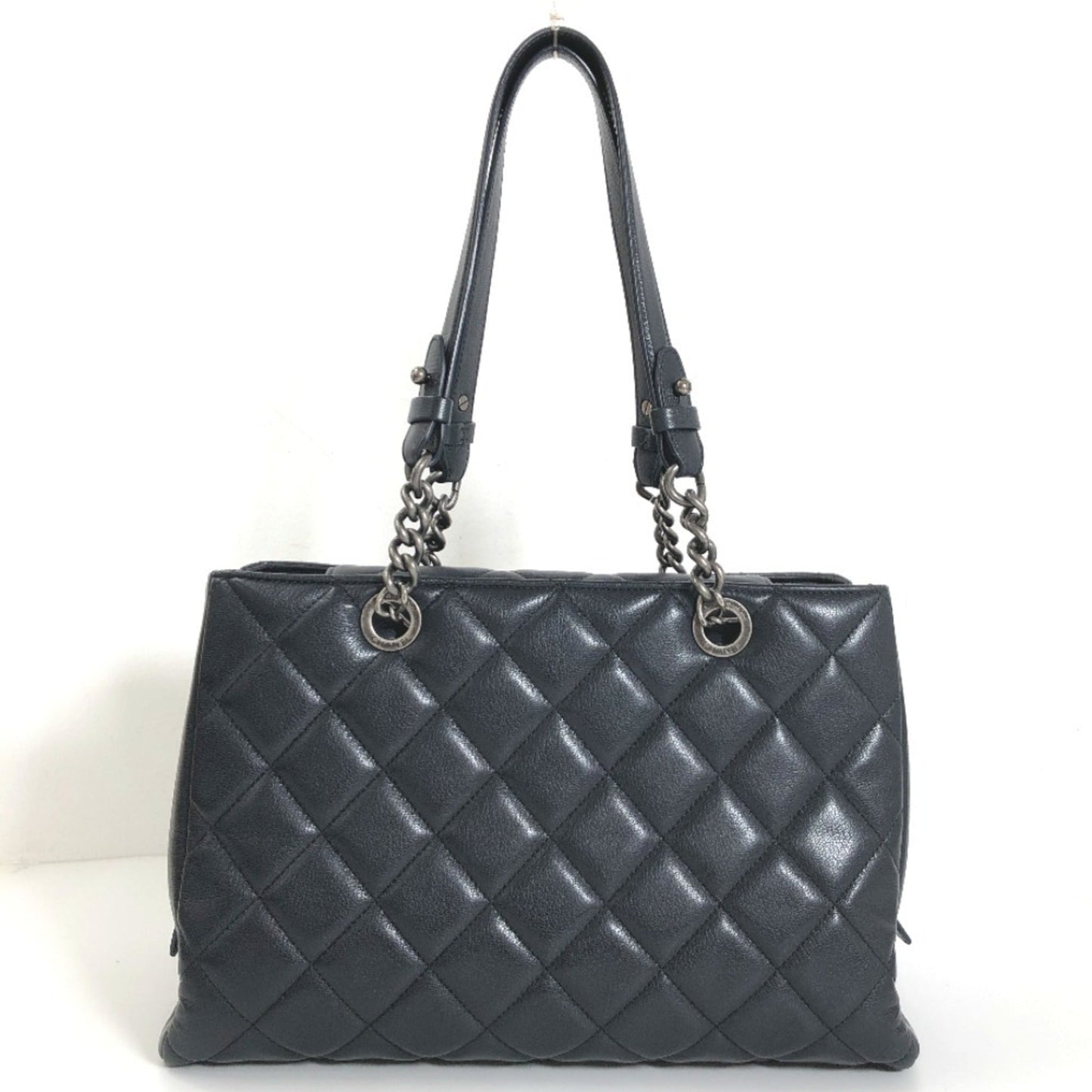 Luxury Chanel Shoulder Bag Boy  Chain Calf Leather Black Women's