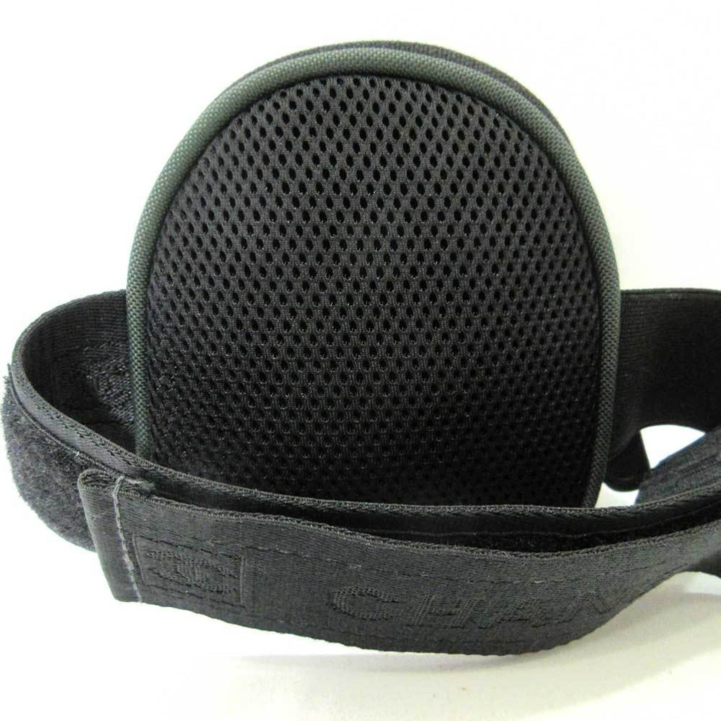 Luxury Chanel Accessory Sports Line Arm Pouch Black Mini Coco Mark Men's Women's Rubber Canvas