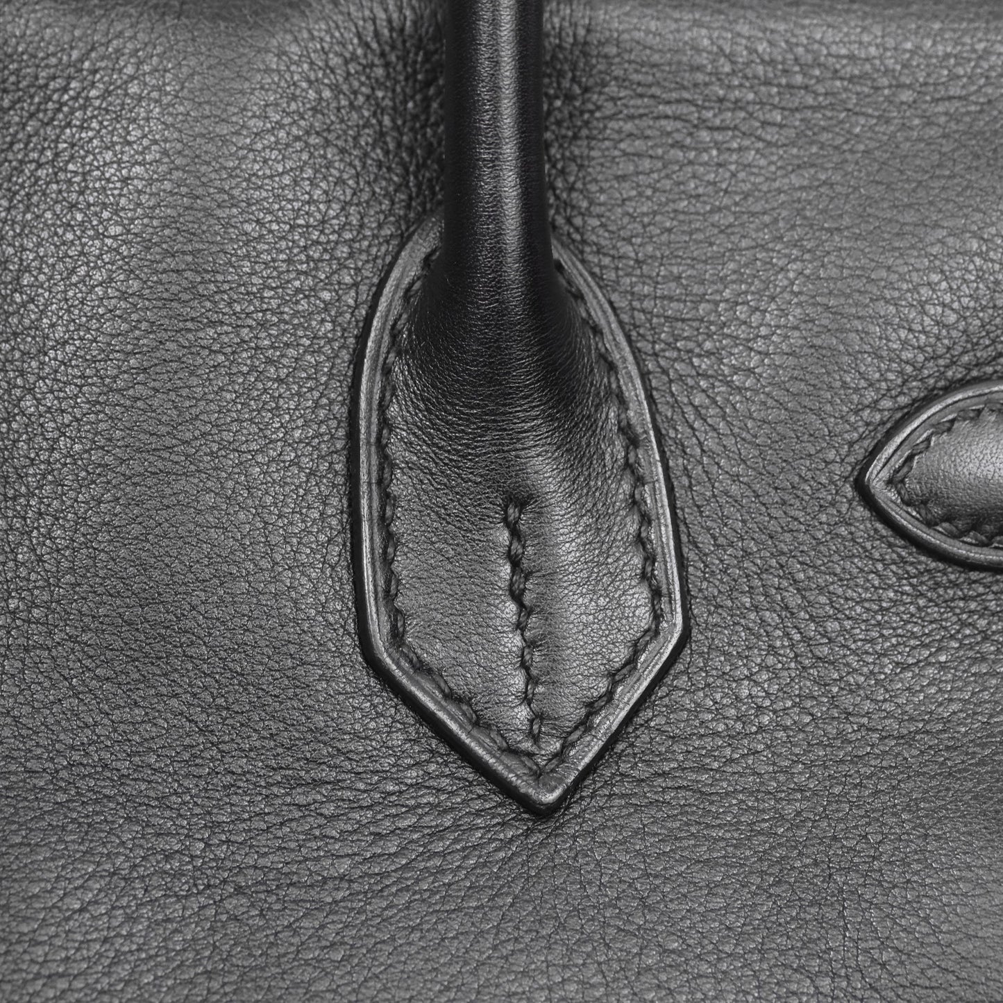 Hermès Birkin 30 Noir 89 Evergrain Palladium Hardware