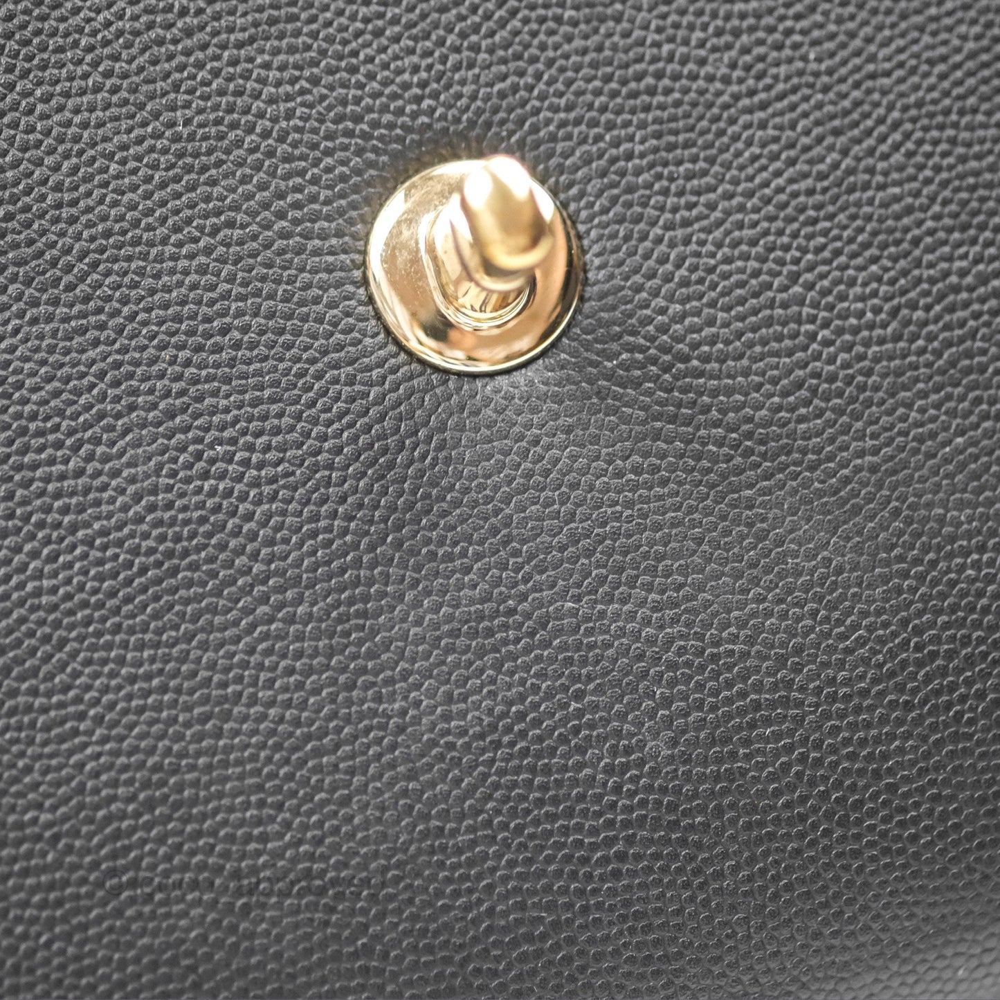 Chanel Quilted Large Business Affinity Flap Black Caviar Gold Hardware
