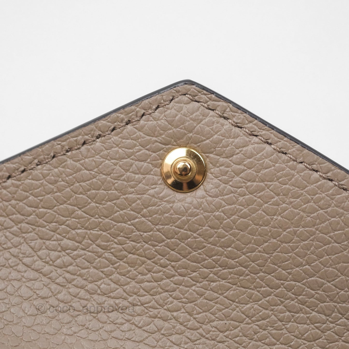 Louis Vuitton Zoé Wallet Monogram Empreinte Leather Turtledove