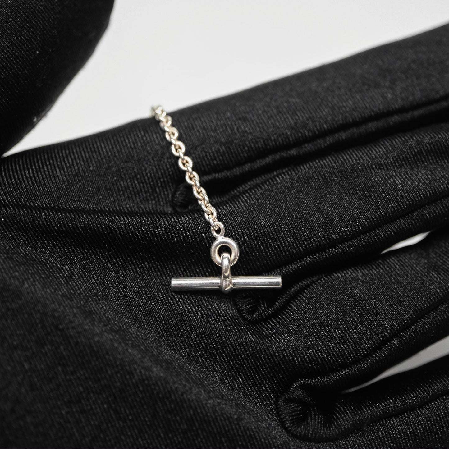 Hermes Chaine d'ancre Pendant Necklace Silver 925