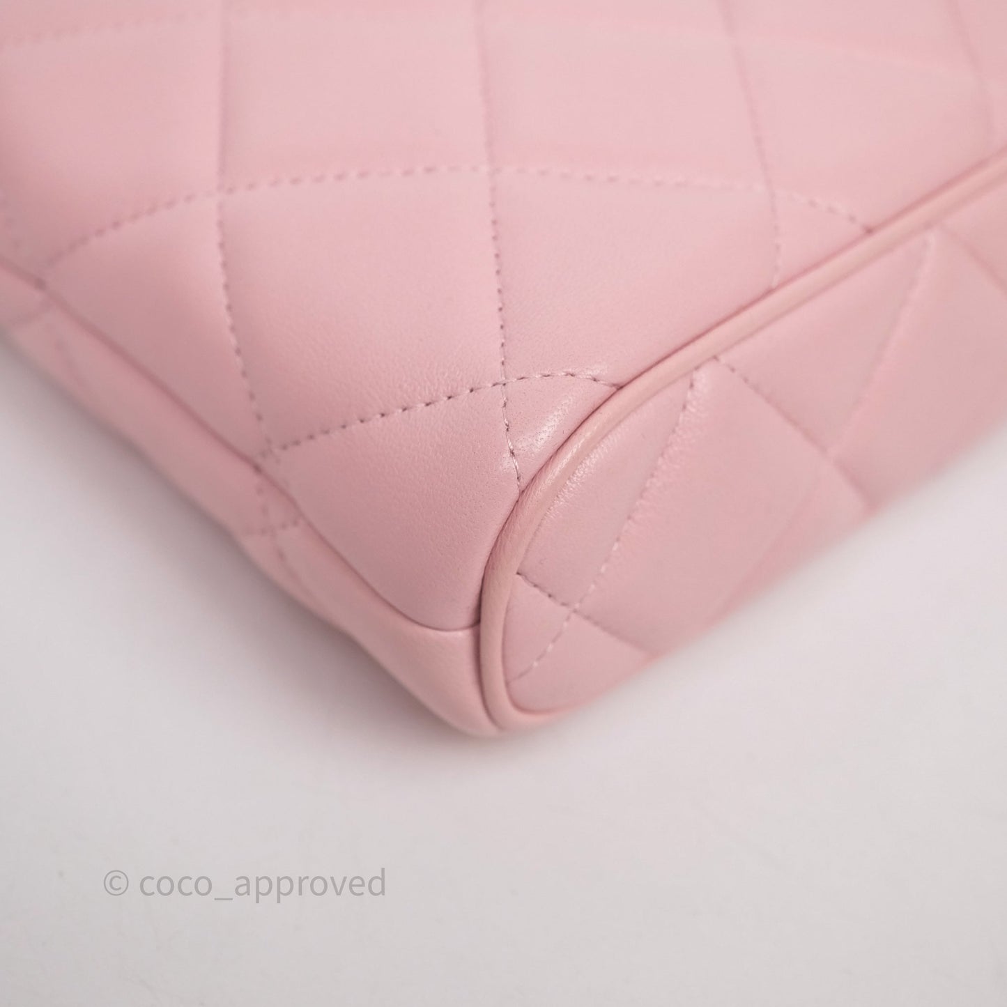 Chanel Quilted Hobo With CC Adjustable Chain Pink Lambskin Aged Gold Hardware