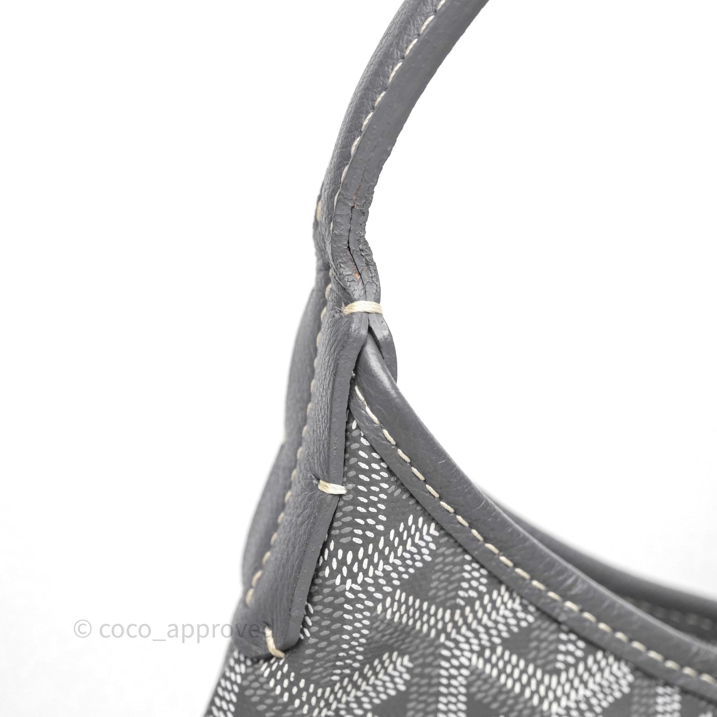 Goyard Bohème Hobo Bag Grey Goyardine Canvas