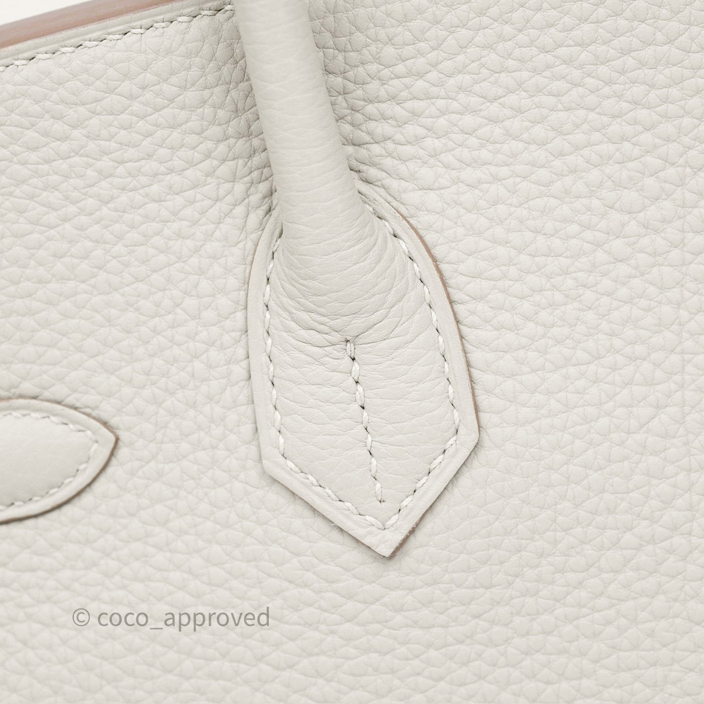 Hermès Birkin 30 Retourne Gris Perle 80 Togo Gold Hardware