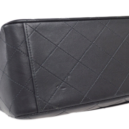 CHANEL 1994-1996 Classic Flap Maxi Black Lambskin 92998