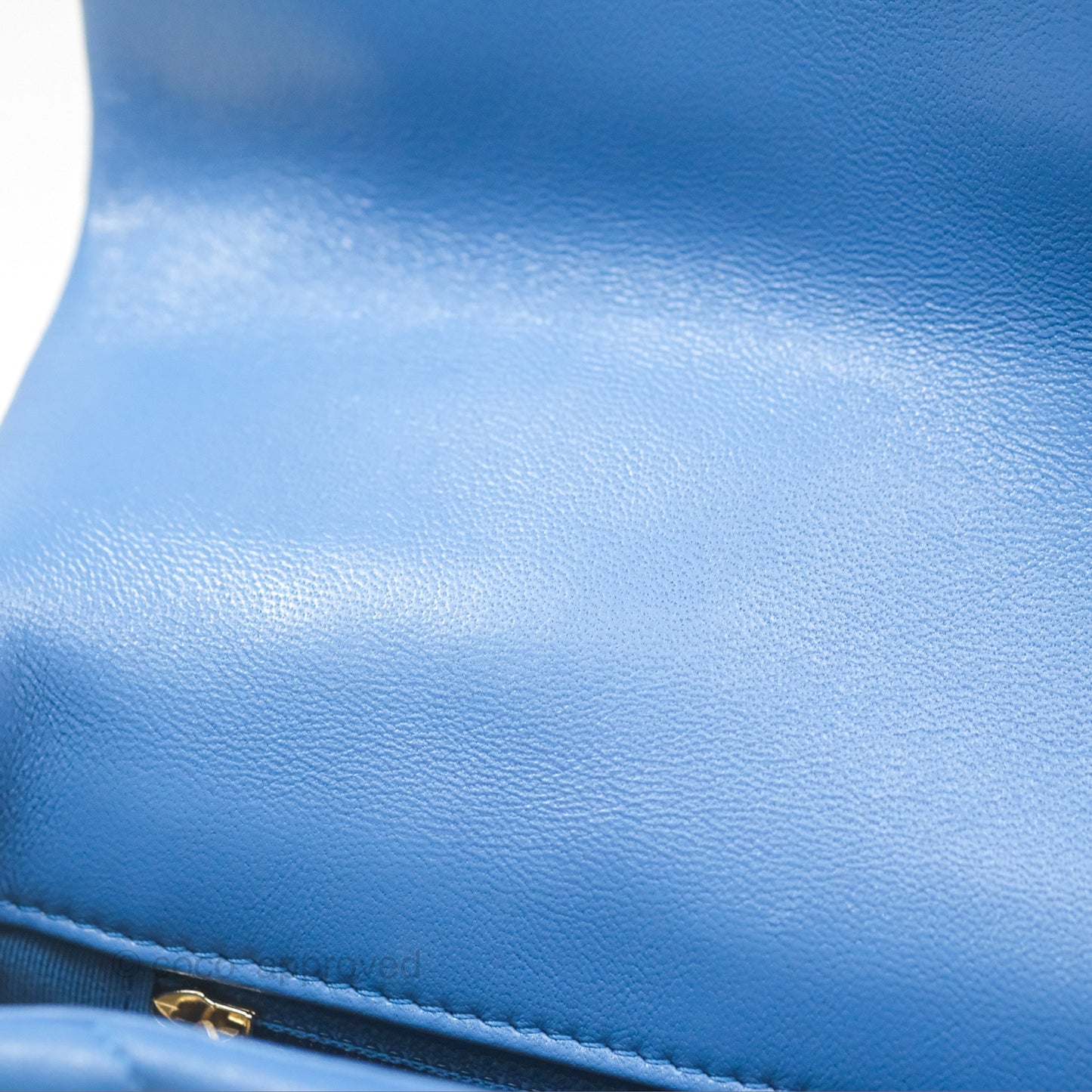 Chanel 19 Small Blue Mixed Hardware