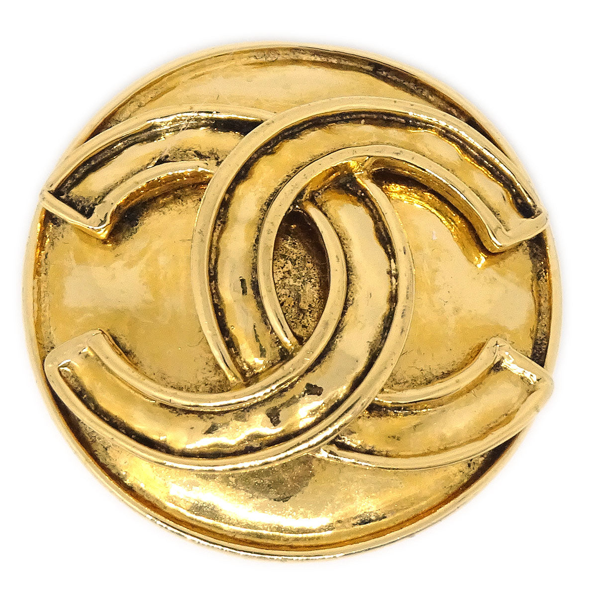Luxury Chanel 1994 Brooch Gold