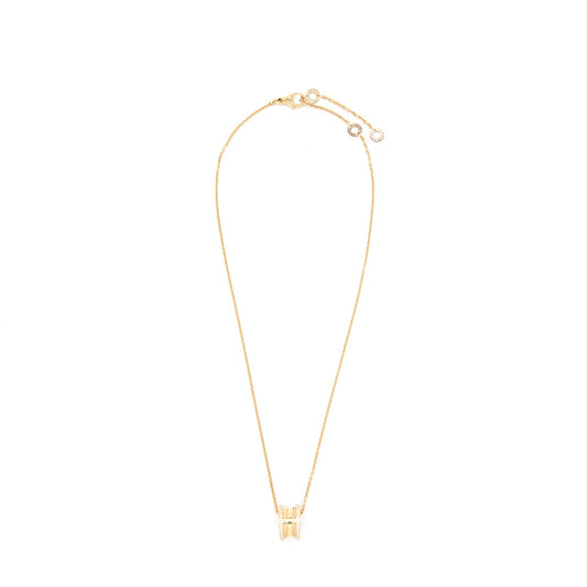 Bvlgari B.Zero1 Necklace Rose Gold With Diamonds