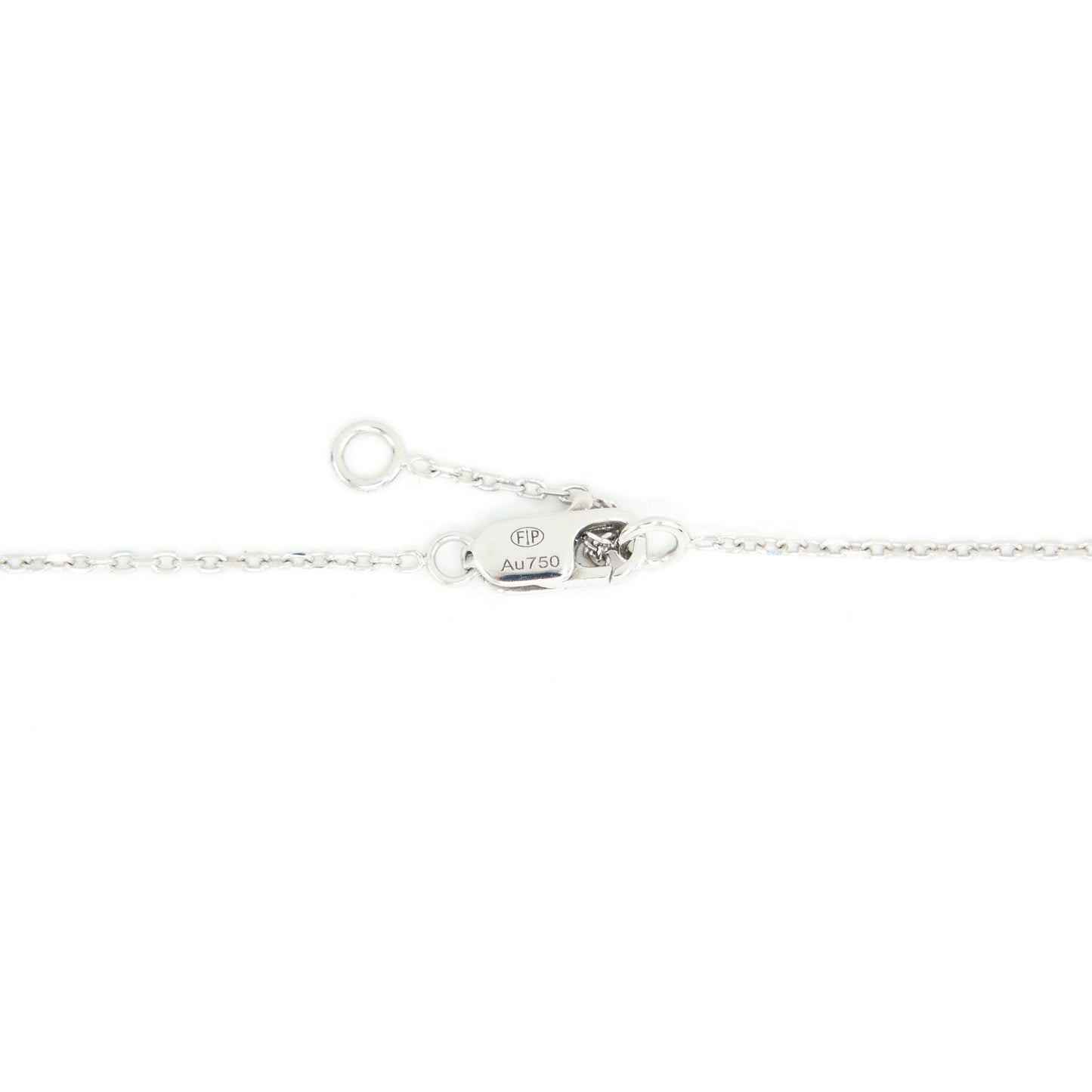 Fred Force 10 Necklace White Gold With Diamond Small Model