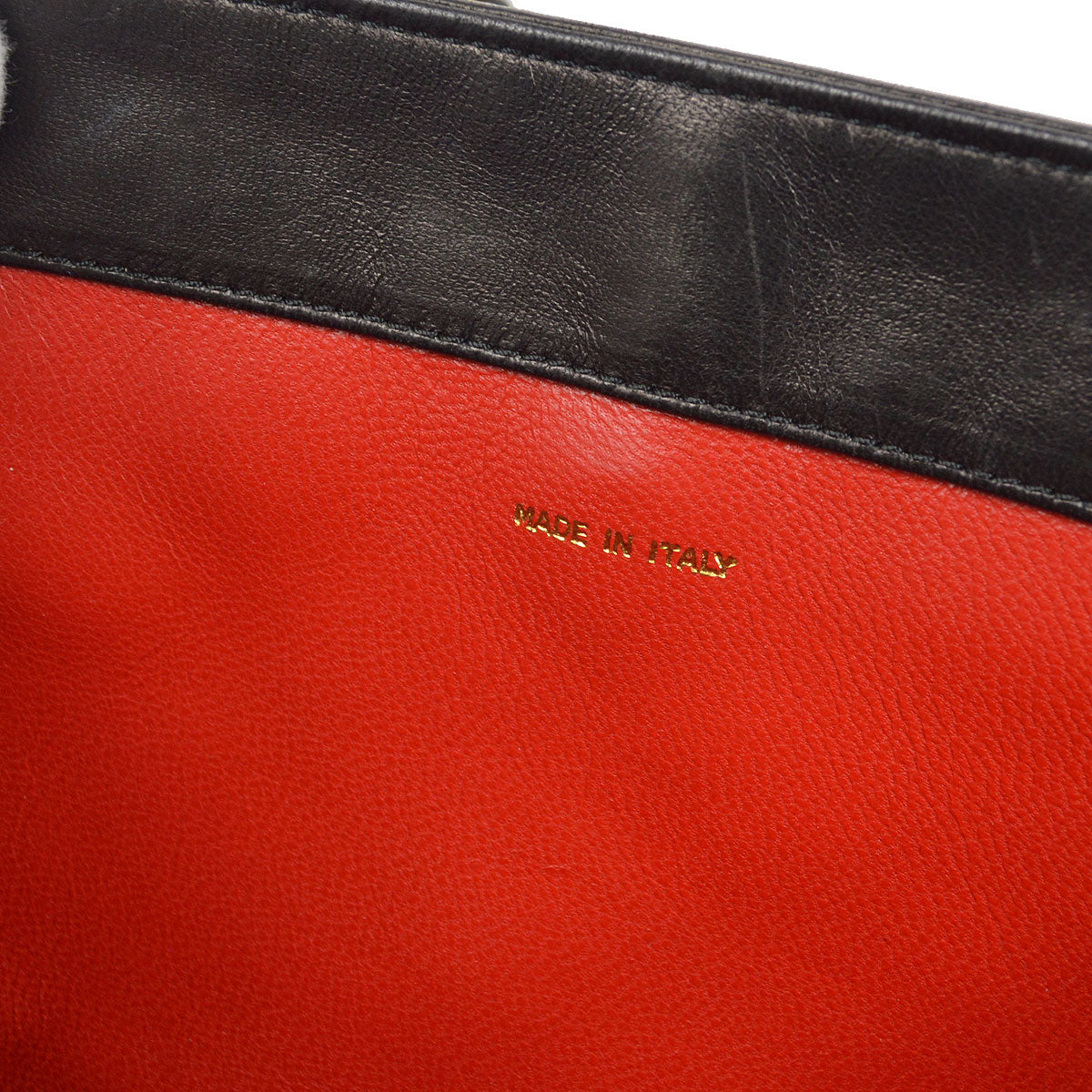 CHANEL★ 1989-1991 Black Satin Octagonal Flap Bag A41381c